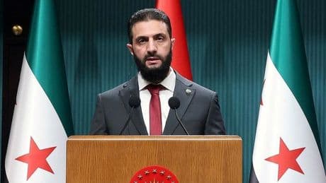 Suriye lideri Şara'dan Cumhurbaşkanı Erdoğan'a teşekkür
