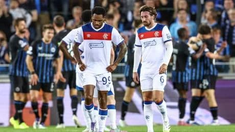 Rangers players torn apart as two flops don't even get on the board in brutal ratings from Brugge nightmare