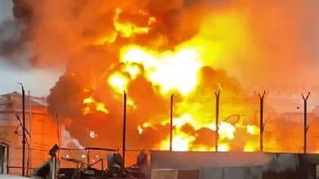 Russian TikTokkers ‘arrested for taking selfies outside oil depot inferno’