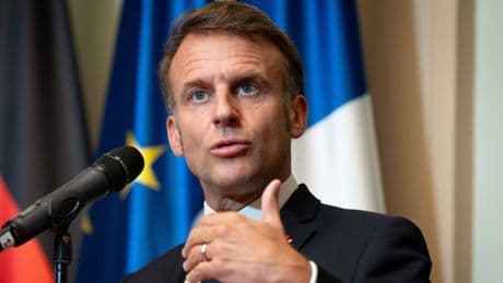 Macron vor Washington-Treffen: Europa muss gegen Russland stark auftreten