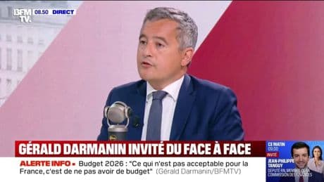 Présidentielle 2027: "Ce qui m'intéresse, c'est de préparer un projet pour les Français", indique Gérald Darmanin