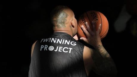 Photos showing how a basketball coaching program has provided self confidence for incarcerated men