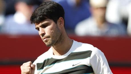 1º set: Alcaraz - Lehecka, en directo torneo de Queen's: marcador, estadísticas y narración en el primer set en vivo online