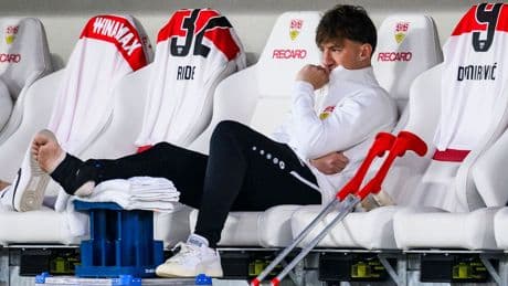 Fußball-Bundesliga: "Wasser in den Wein": Stiller-Sorgen trüben VfB-Freude
