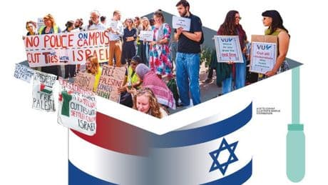 Universiteiten worstelen  met druk van pro-Palestinademonstraties: ’Het debat is vastgelopen, de flanken praten niet meer met elkaar’