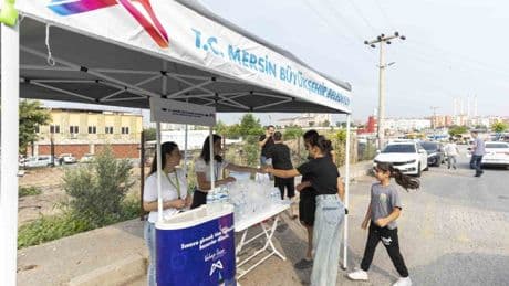 Mersin’de LGS’ye giren öğrencilere destek