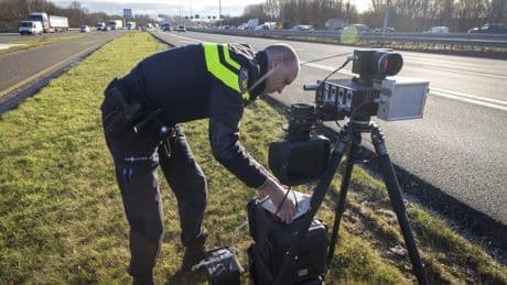 Politie jaagt deze week met leger aan agenten op hardrijders