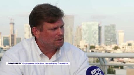 "Il nous faut l'aide de toute la communauté humanitaire": Chapin Fay, porte-parole de la Gaza Humanitarian Foundation, indique "qu'ils peuvent fournir des camions et des chauffeurs" en plus