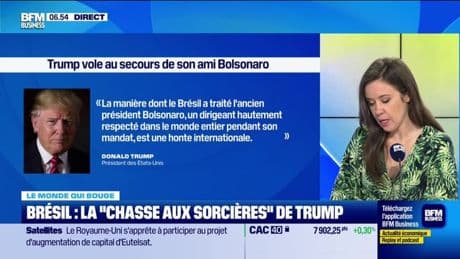 Caroline Loyer : Brésil, la "chasse aux sorcières" de Trump - 11/07
