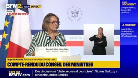 Iran: Emmanuel Macron "plutôt optimiste sur la position de Vladimir Poutine", selon Sophie Primas