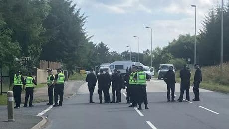 Evacuation near Donald Trump golf course as police establish 'security cordon'