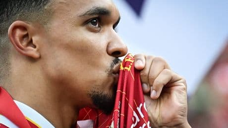 The grown-up Liverpool fans finally give Trent a moment to cherish