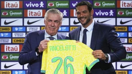 Brésil : une première liste d'Ancelotti avec un grand absent