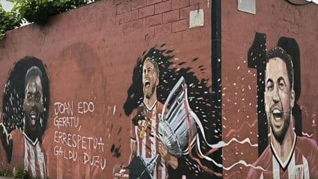 La elegante respuesta de Iñaki Williams a quien ha borrado el rostro de Nico del mural de Barakaldo