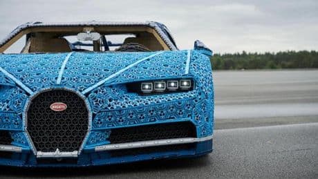 Un Bugatti construido con Lego: es totalmente funcional y todo está hecho de piezas