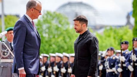 Diplomatie: Merz empfängt ukrainischen Präsidenten Selenskyj in Berlin