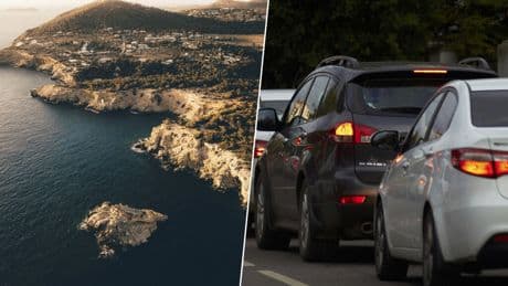 Ahogada por el turismo, Ibiza aplicará este verano una medida tajante: sólo 20.000 turistas podrán utilizar el coche