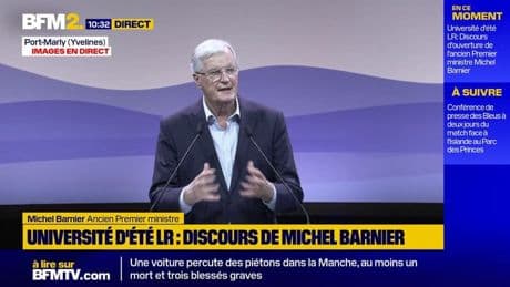 Trump, "un président singulier qui n'aime pas l'Europe", selon Michel Barnier