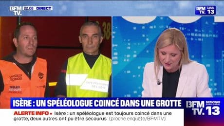 Un spéléologue coincé dans une grotte en Isère - 08/06