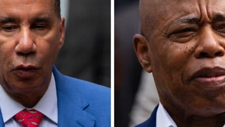 Ex-Governor Switches Back to Eric Adams in NYC Mayor’s Race