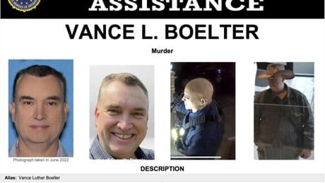 Sigue la persecución del pistolero de Minnesota, cristiano devoto y votante de Trump
