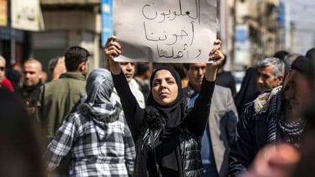 Syrien: Sie verstecken sich im Wald, bis es wieder sicher ist