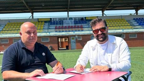 Gesto del Badalona Futur