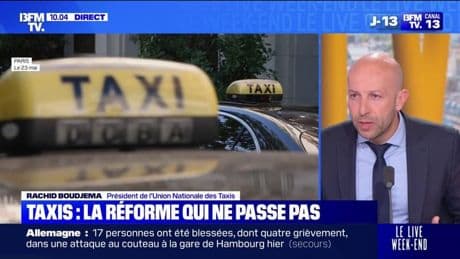 Transport sanitaire: les taxis refusent "d'assumer la facture que l'Assurance maladie ne veut plus supporter", explique Rachid Boudjema, Président de l'Union Nationale des Taxis