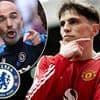 Revealed: Chelsea are weighing up a move for Alejandro Garnacho as he looks for an Old Trafford escape route - while Blues forward could head in the opposite direction