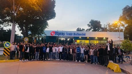 Tüpraş İzmir Rafinerisi'nde işçilerin bekleyişi sürüyor