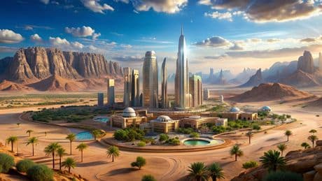 Neom, la ciudad futurista que podría alterar los patrones climáticos