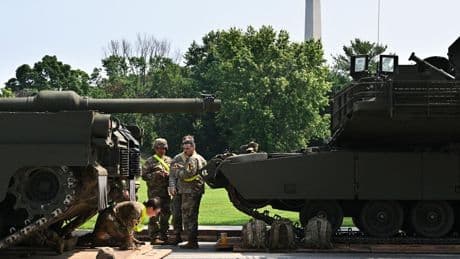 Militärmarsch und Geburtstag: Parade, Party und Proteste: Was kommt am Samstag auf Washington zu?