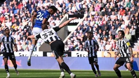 El Newcastle cae ante el Everton pero logra billete de Champions