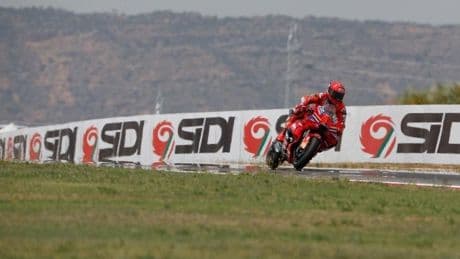 Marc Márquez cumple el trámite en Aragón