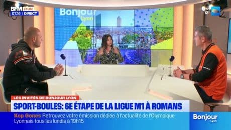 Ligue sport-boules M1: les joueurs du CRO Lyon Boules "confiants" pour la 6e étape