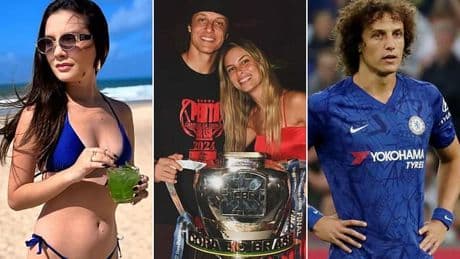 Former Chelsea star David Luiz 'sent chilling threats to glam social worker to 'make her disappear' after she rejected his request for a threesome'