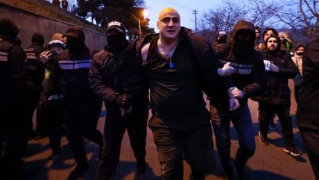 Weer oppositieleider in Georgië opgepakt