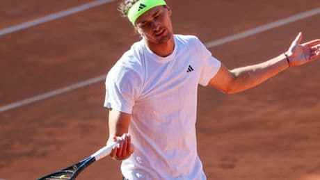 Tennis: Zverev kränkelt und verliert