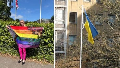 Fury as Reform council removes Pride and Ukrainian flags after takeover