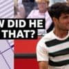 'Are you kidding?!' - Alcaraz scrambles to win point