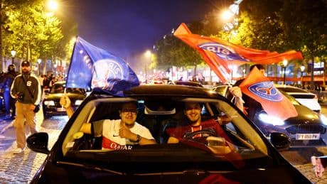 Trois blessés en marge des célébrations de la victoire du PSG contre Arsenal