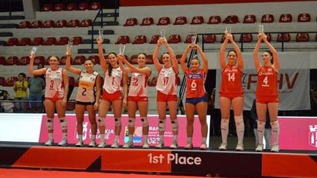 16 Yaş Altı Kız Milli Takımı, Avrupa ikincisi!