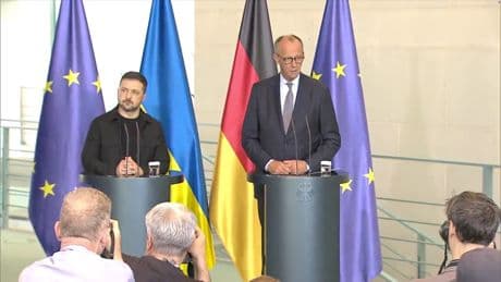 5-Punkte-Plan für Frieden - Merz und Selenskyj stellen Bedingungen an Putin