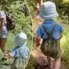 James Middleton shares rare video of 'cheeky' son Inigo as toddler plays with family dogs and hikes with his mother on sun-soaked holiday