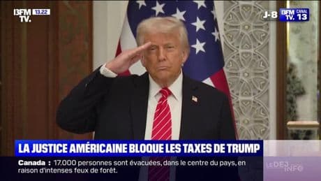 Droits de douane: la justice américaine bloque les taxes de Donald Trump