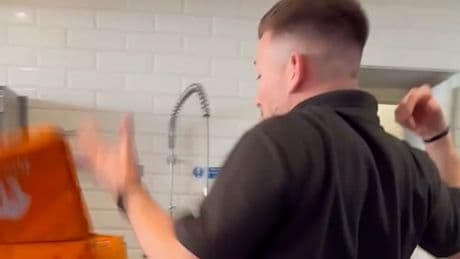 Kein Burger oder Pizza - Überraschung für Lieferanten