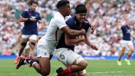 Rugby : renversant, le XV de France A s’impose au bout du suspense à Twickenham