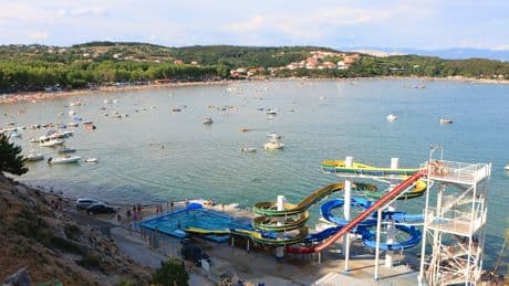 Toddler dies after slipping from dad’s arms on Croatian waterpark slide