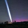Mystery as bright beam of light streaks through the skies over the US