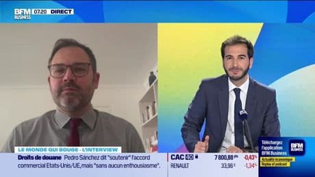 Le monde qui bouge - L'Interview : Accord UE/USA, les grandes lignes - 29/07